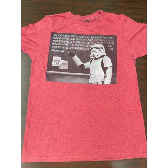 Star Wars Stormtroopers Detention Class Graphic Short Sleeve Tee Size Small - Picture 1 of 6